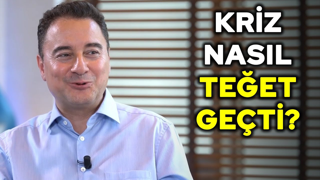 2008 krizi Türkiye'yi bu sayede teğet geçmiş. Babacan bankaların batmasını nasıl önlediğini anlattı