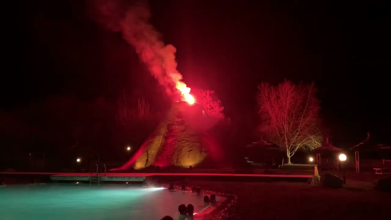 Vulkanausbruch mitten in Europa! - Rogner Therme Bad Blumau