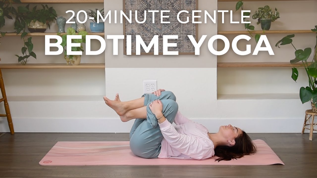 20-Minute Gentle Yoga for Sleep | Yoga in Bed