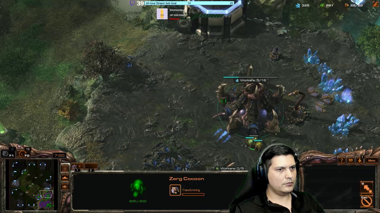 Learning Zerg vs Terran