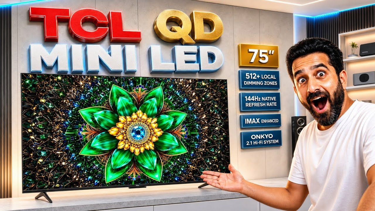 The #1 QD MINI LED TV for 2025 - TCL 75Q6CS Premium QD-Mini LED GOOGLE TV Review | Born Creator