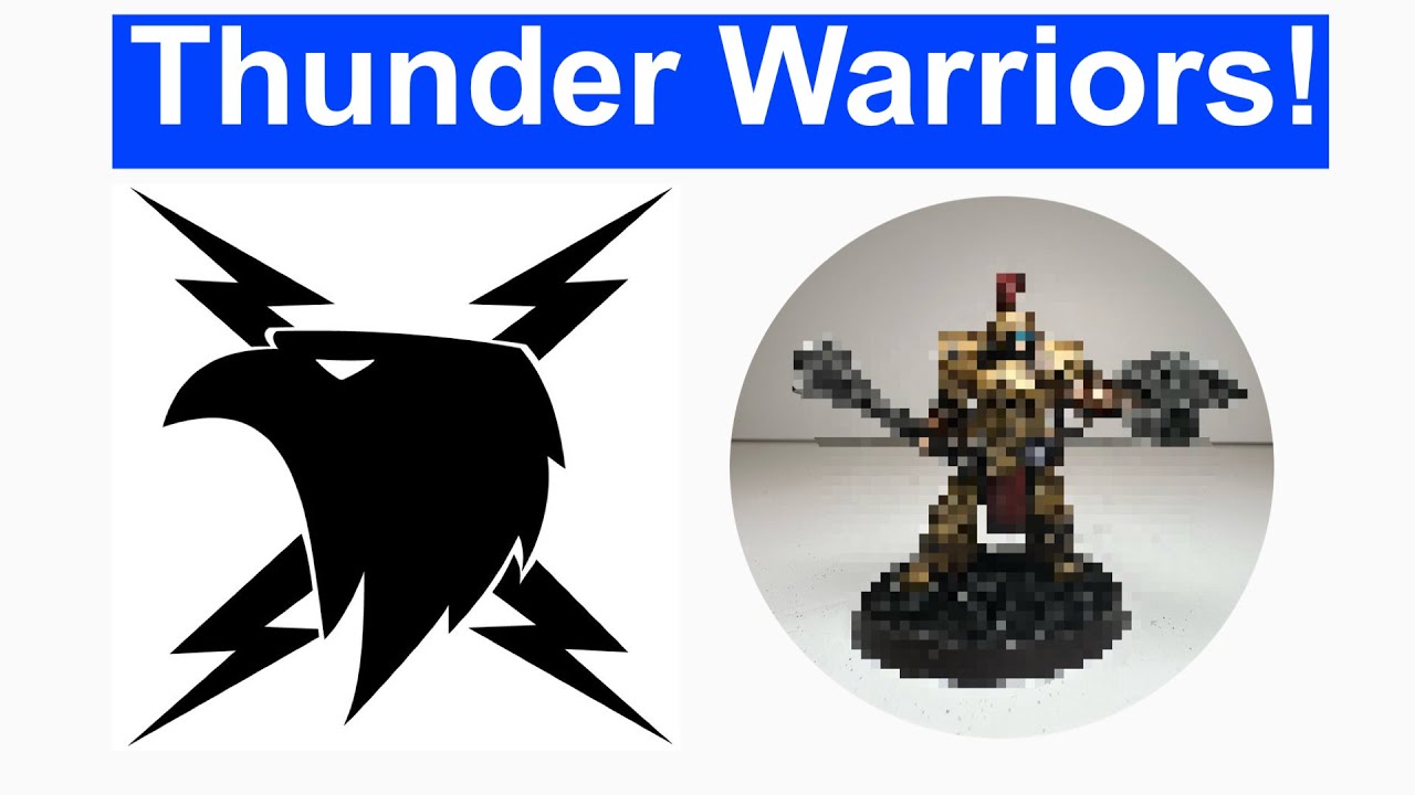 Warhammer 40k Thunder Warriors Conversion