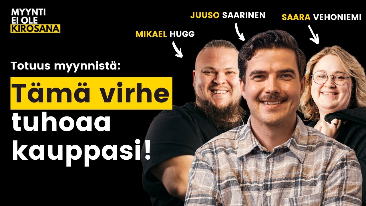 Ovimyynnist&auml; miljoonabisnekseen | Juuso Saarinen