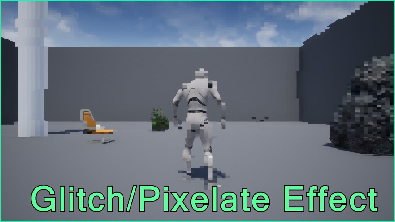 Glitch Post-process Effect - (UE4 Tutorial)
