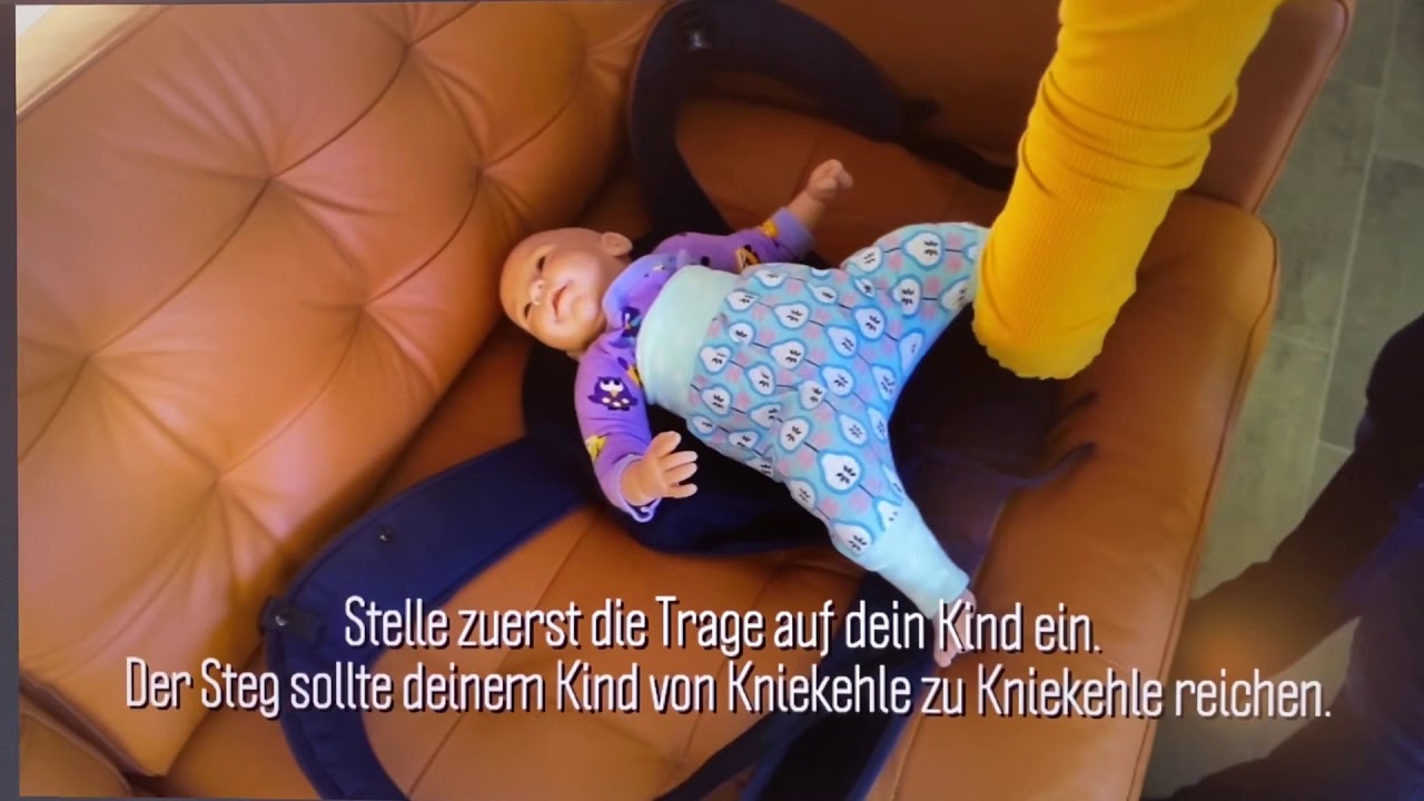 Rückentragen mit der Rookie Babytrage Revolution