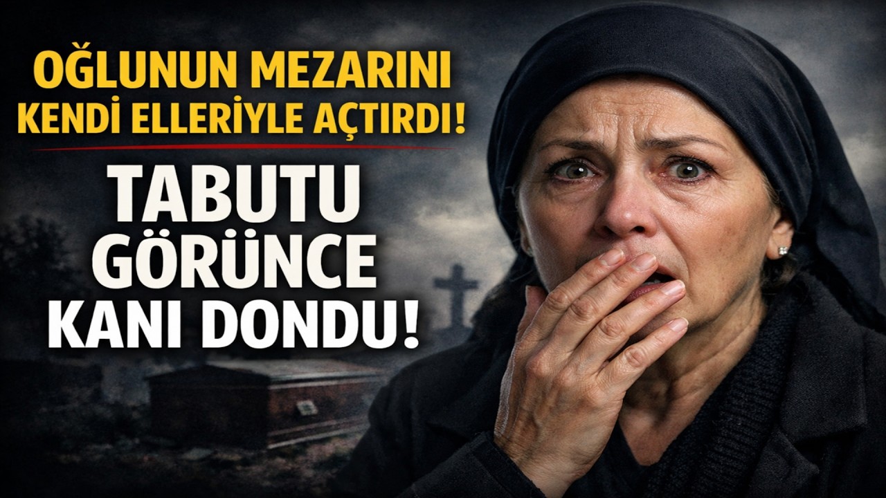 Asker Oğlunun Mezarını Kendi Elleriyle Açtırdı. Tabutun İçini Görünce Kanı Dondu!