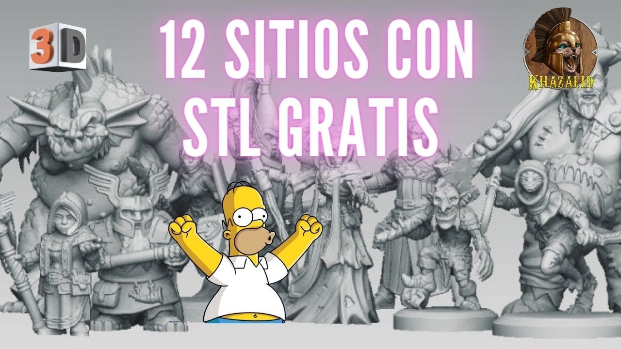 🌟WEB para DESCARGAR STL GRATIS🌟
