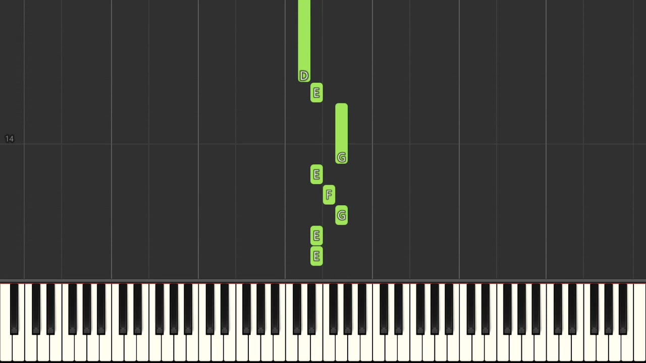 Elton John Border Song - Piano Tutorial