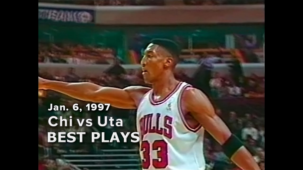 January 6, 1997 Bulls vs Jazz best plays