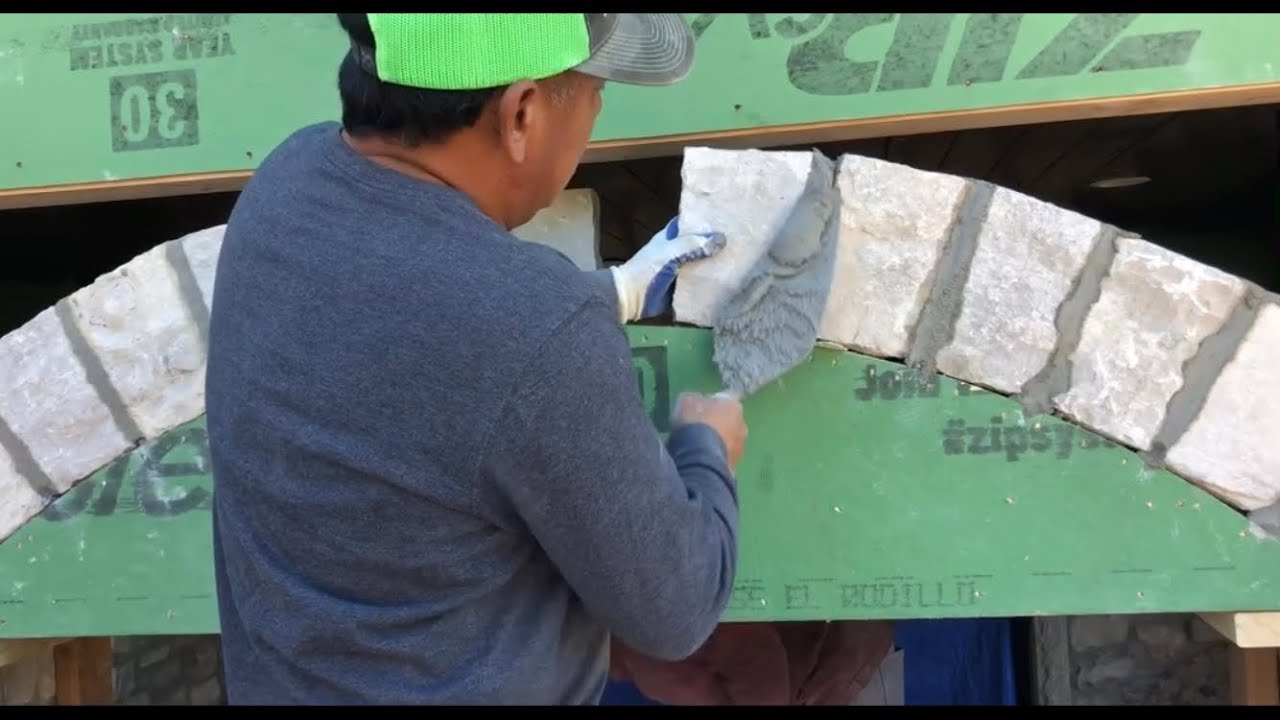 Una de tantas formas de hacer un arco de piedra