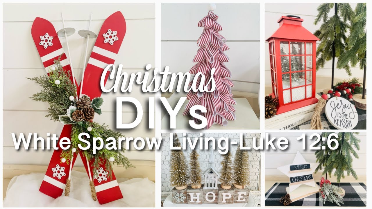 ⛷ DOLLAR TREE FARMHOUSE CHRISTMAS DIYS