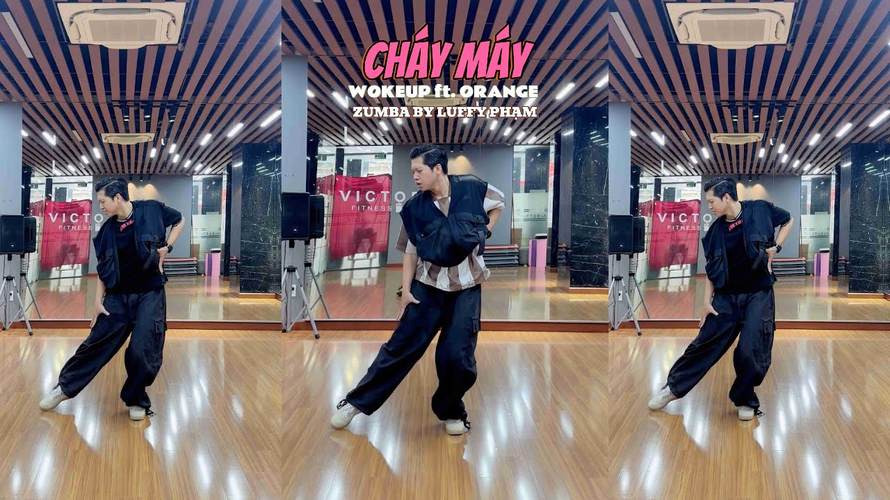 CHÁY MÁY | WOKEUP ft. ORANGE | Zumba by Luffy phạm #zumba #zumbafitness #wokeup #orange #luffypham