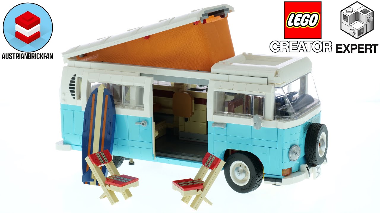 LEGO Creator Expert 10279 Volkswagen T2 Camper Van Speed Build