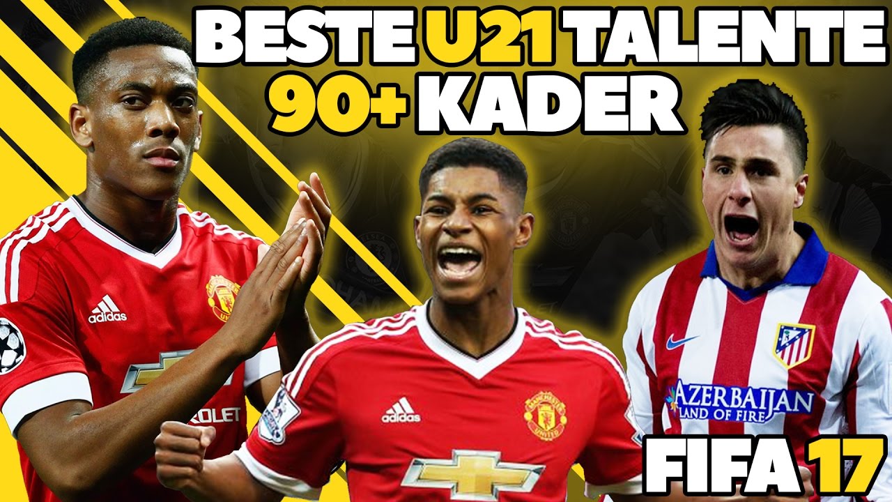 FIFA 17: BESTE TALENTE OHNE TRAINING! U21 90+ KADER! KARRIERE POTENZIAL | HD Deutsch