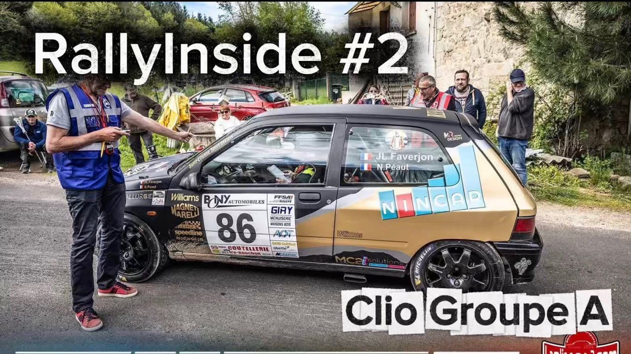 RallyInside #2 La Clio Groupe A