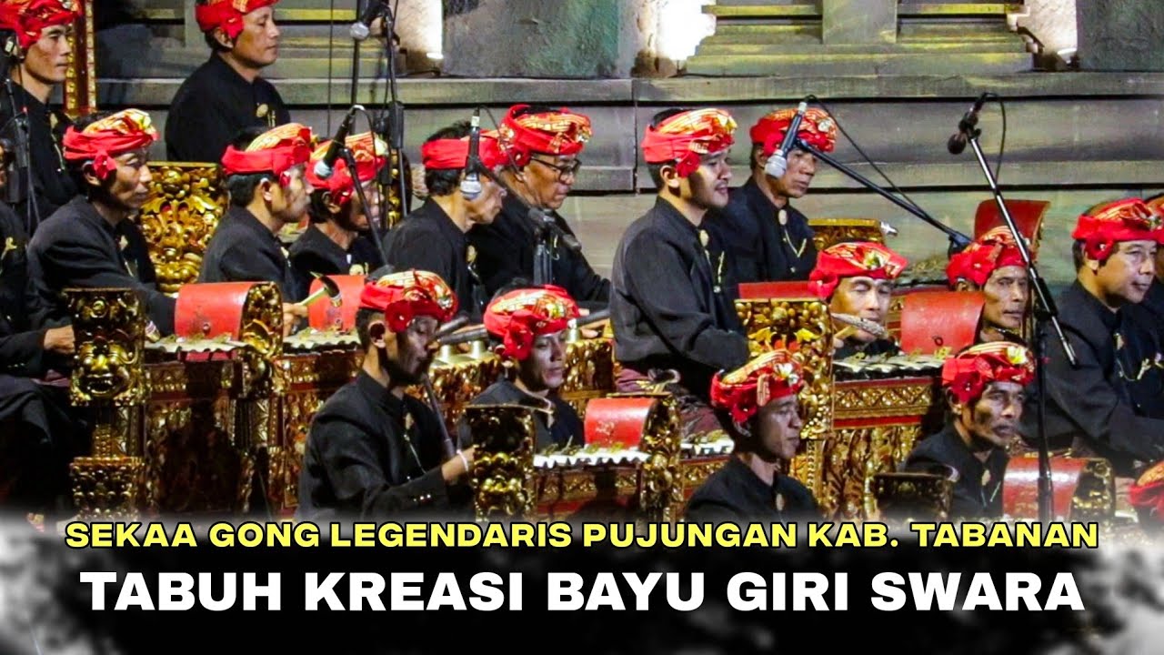GONG KEBYAR LEGENDARIS DESA PUJUNGAN DUTA KAB. TABANAN - TABUH KREASI WAHYU GIRI SWARA | PKB 2024