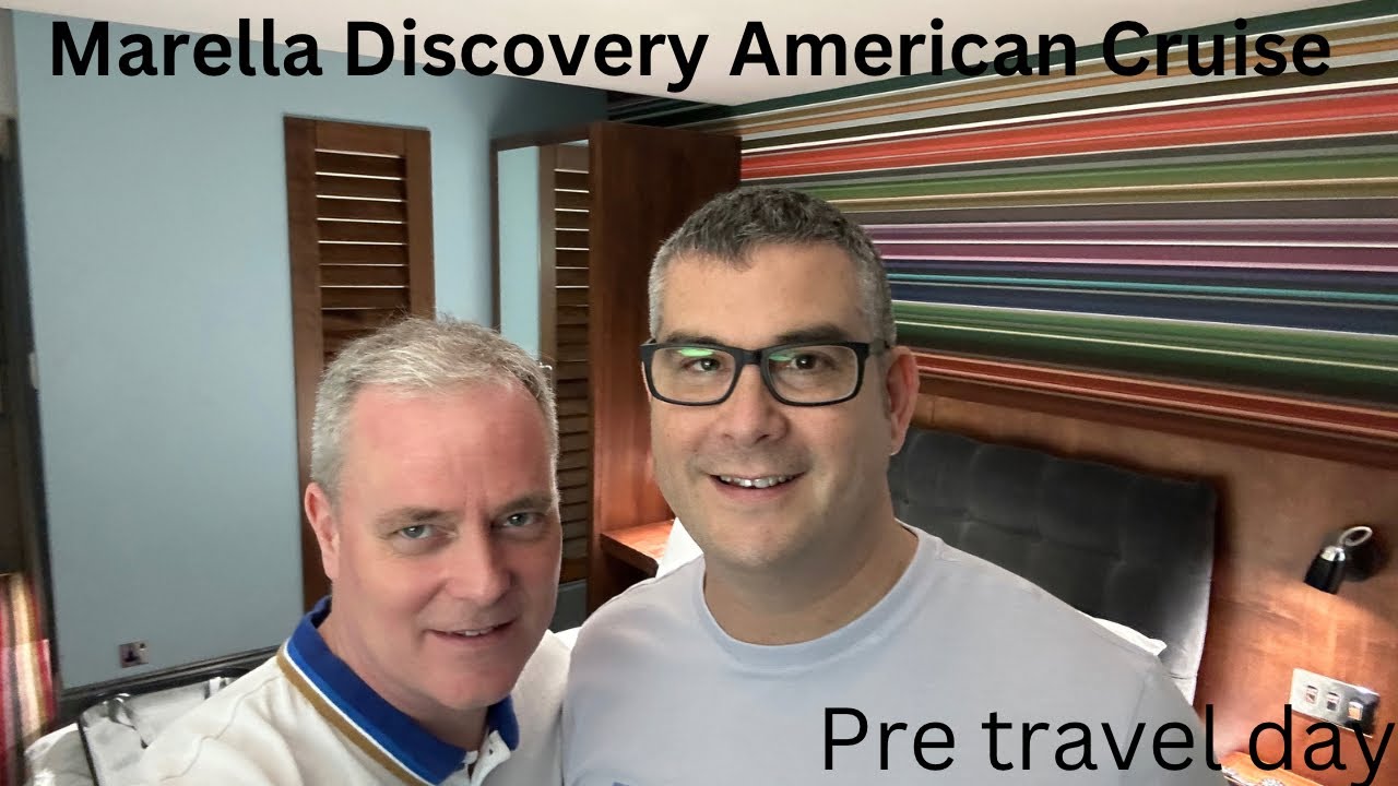 Pre travel day for our Marella Discovery American Cruise. Off to the airport hotel!