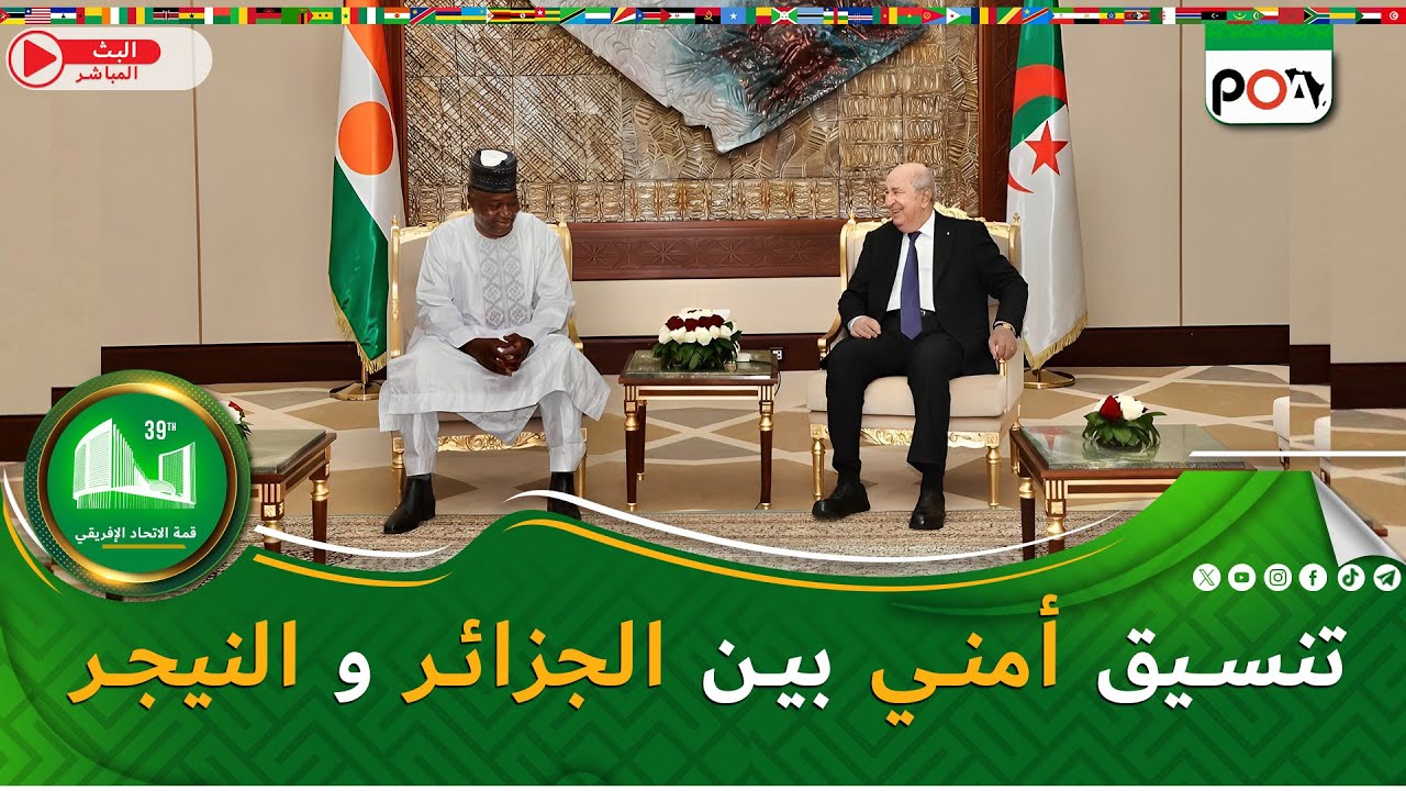 تنسيق أمني بين الجزائر و النيجر