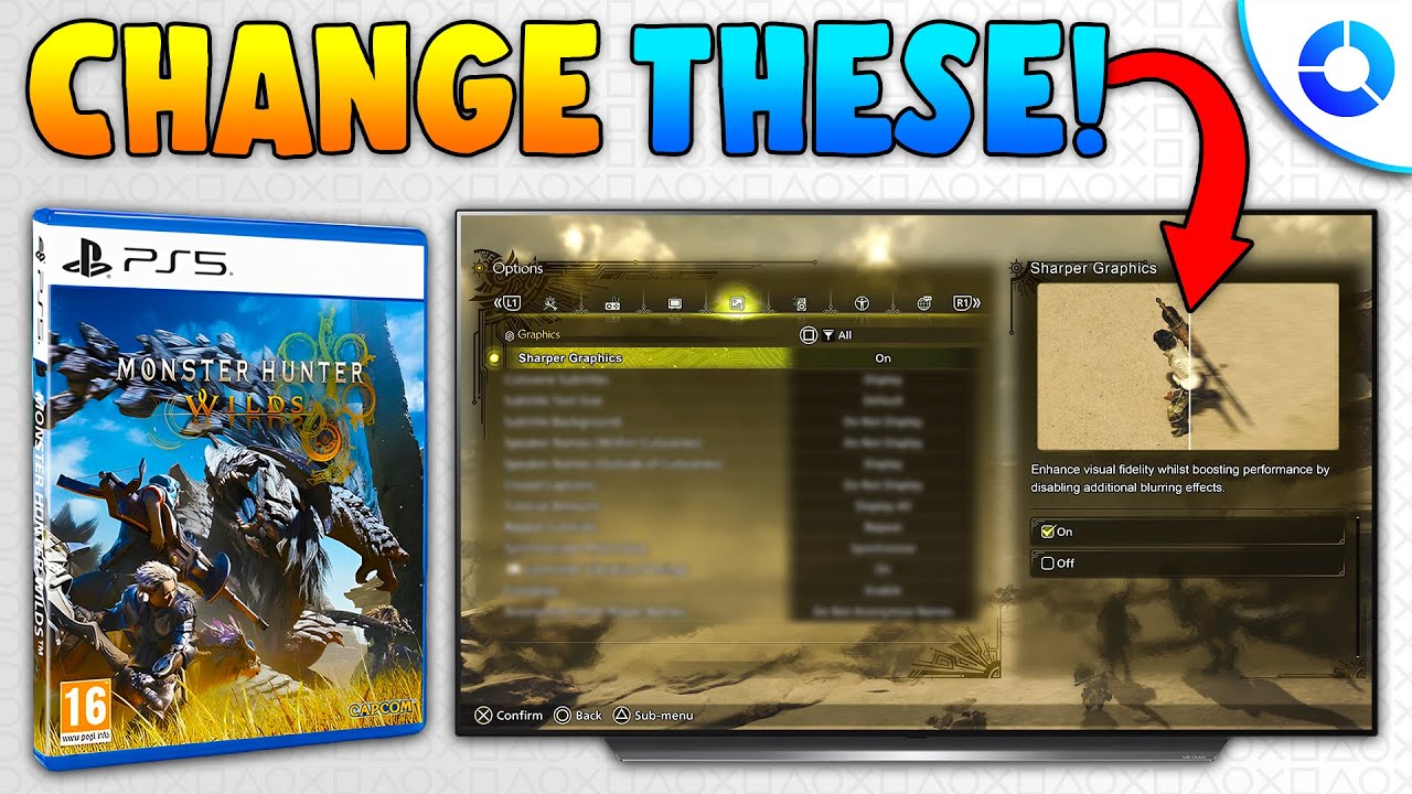 Измените настройки Monster Hunter Wilds ПЕРЕД игрой!