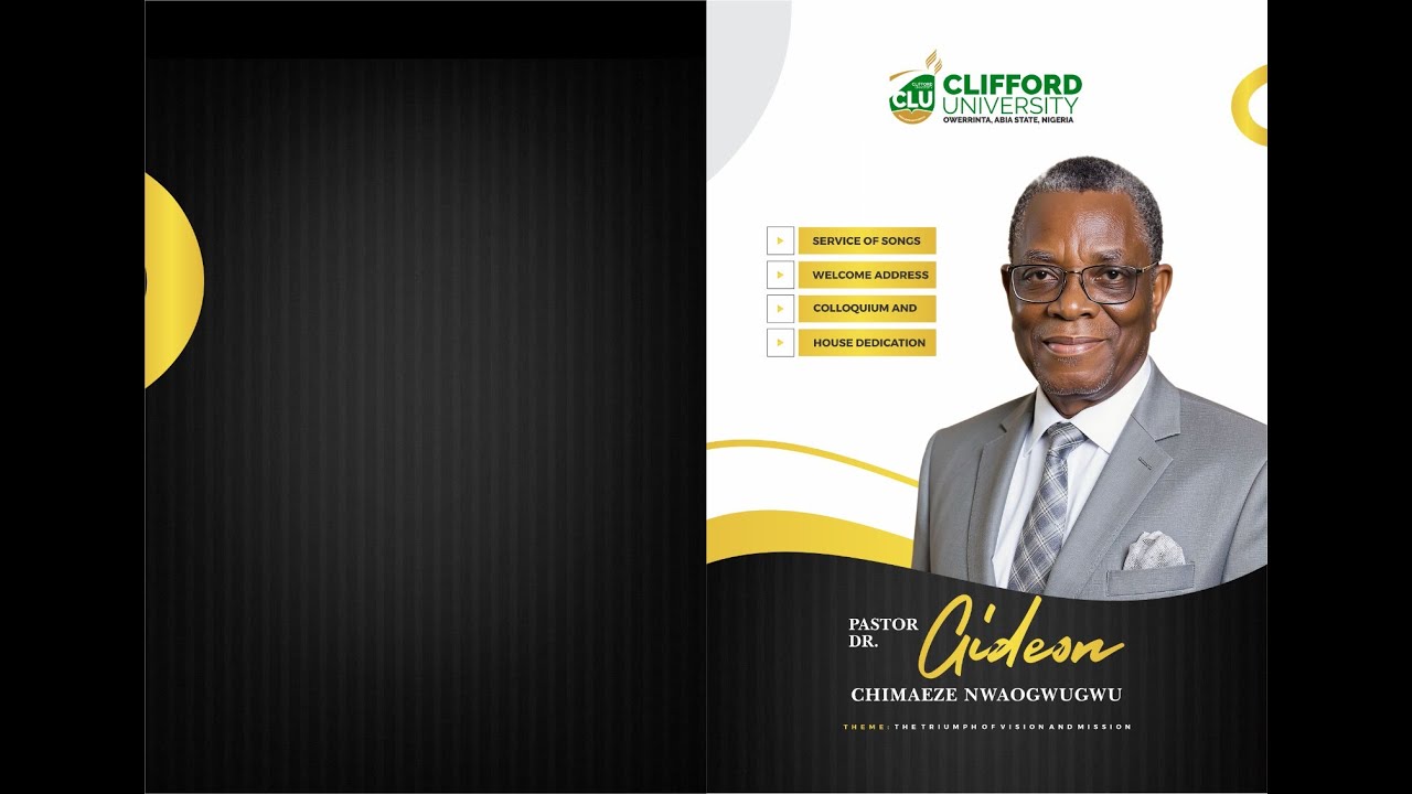 Service of Songs and Colloquium in Honour of Pastor Gideon Chimezie Nwaogwugwu