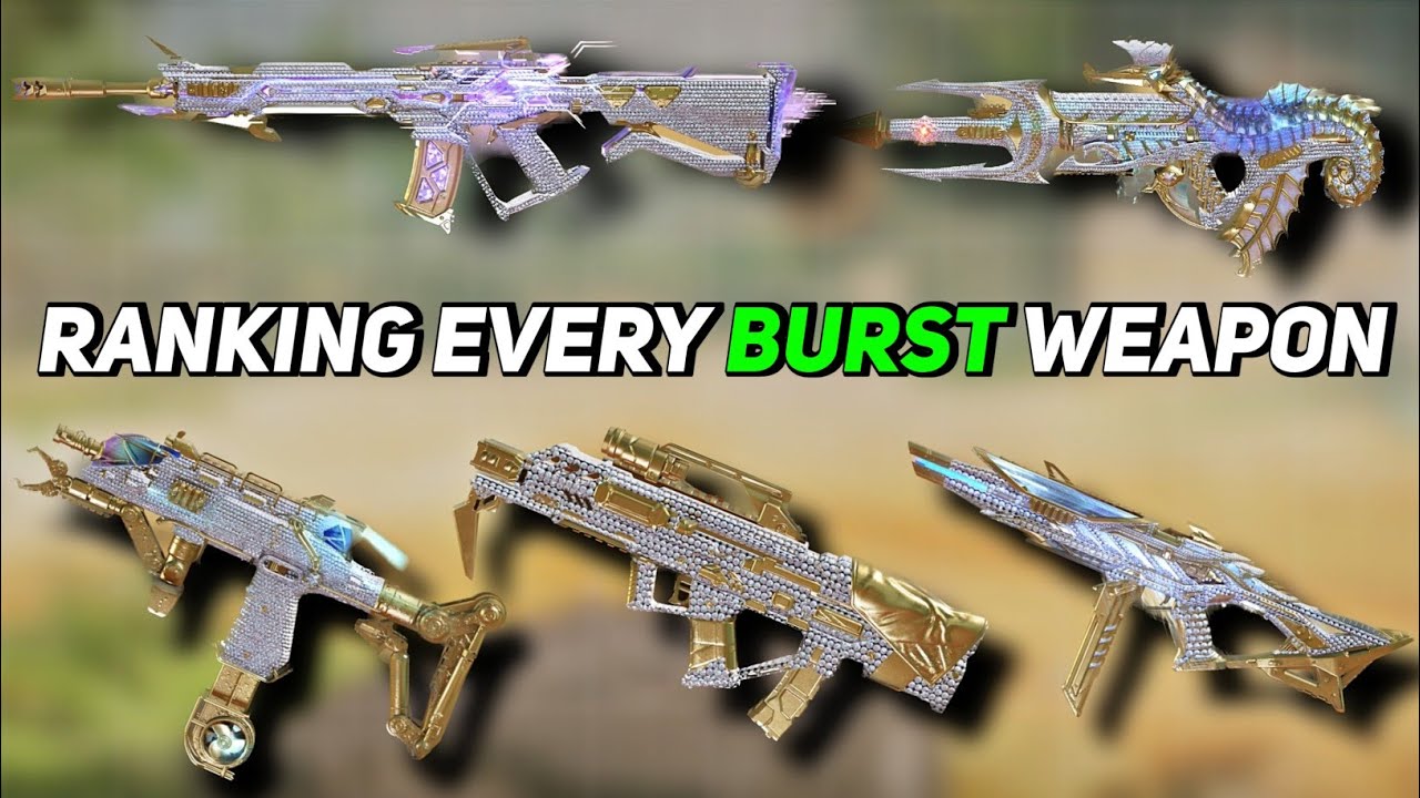Ranking every Burst weapon in CODM