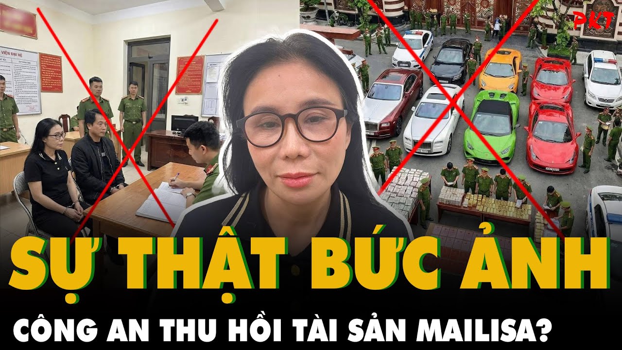 Sự thật gây sốc: Bức ảnh CÔNG AN ĐẾM GIỮ khối tài sản khổng lồ TRƯỚC BIỆT PHỦ 4.000M2 của Mailisa