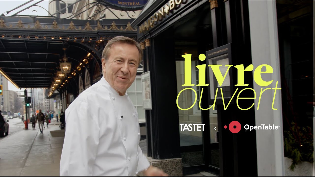 OpenTable x Tastet - Livre Ouvert chez Maison Boulud