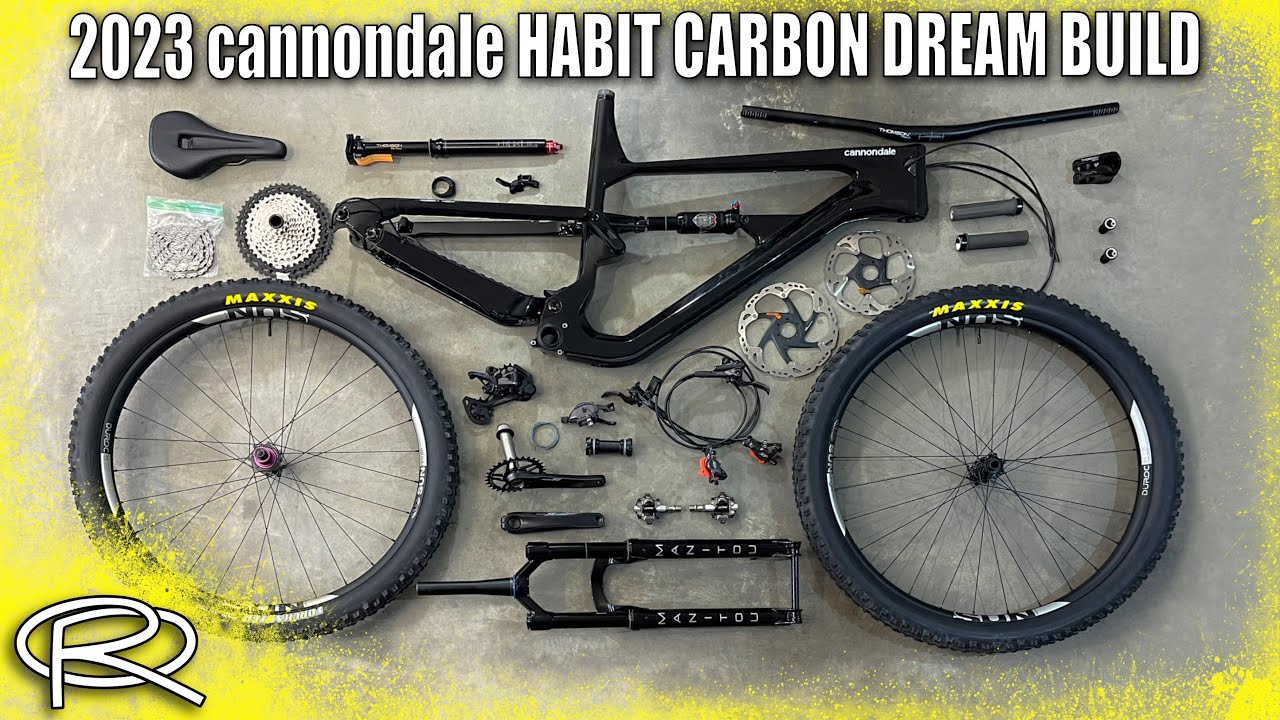 NO NONSENSE TRAIL BIKE BUILD?! 2023 cannondale HABIT CARBON