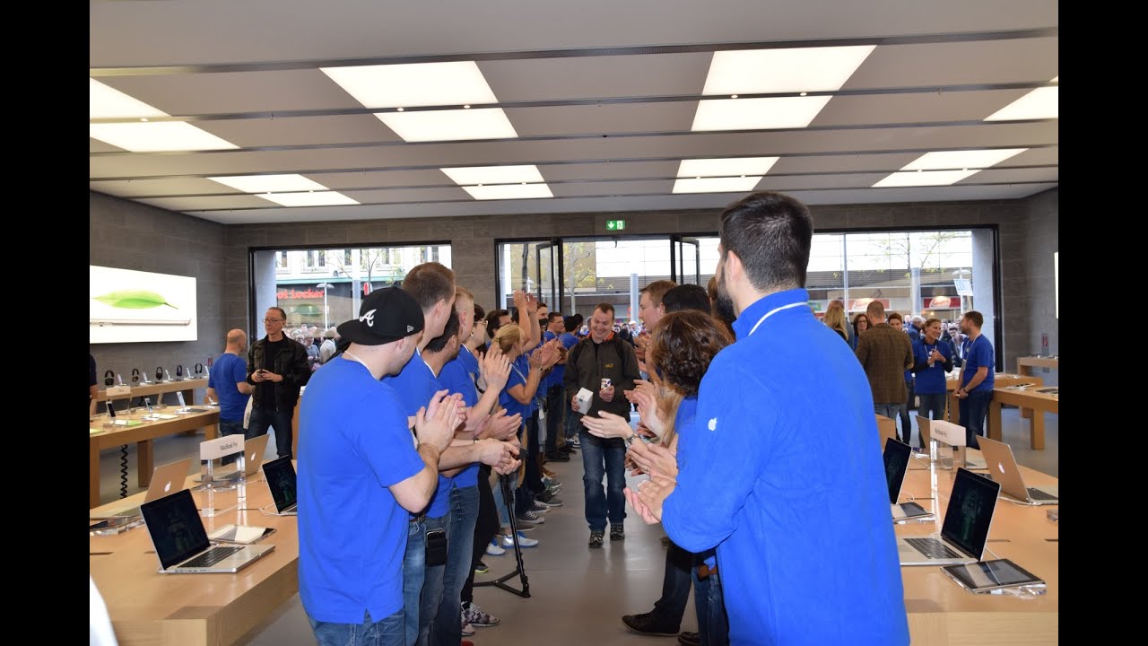 Er&ouml;ffnung Apple Store Hannover