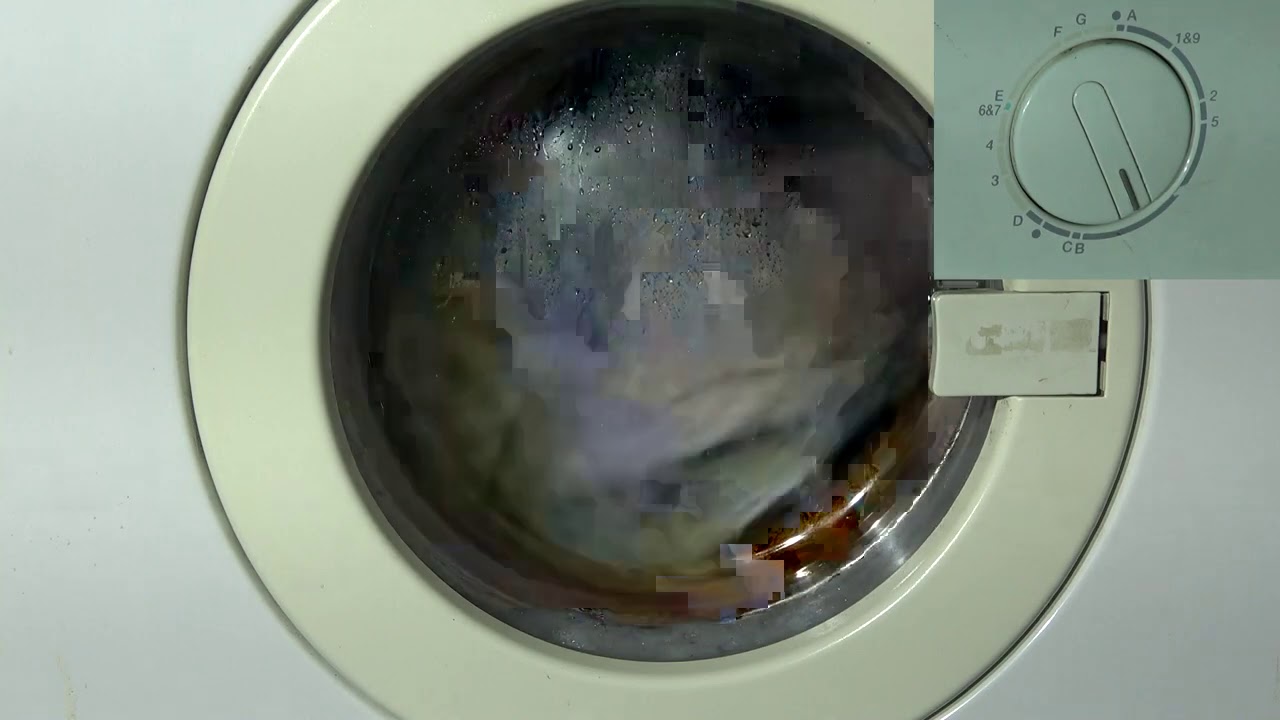 Servis Gem M909 : cotton rinses and spins + half load