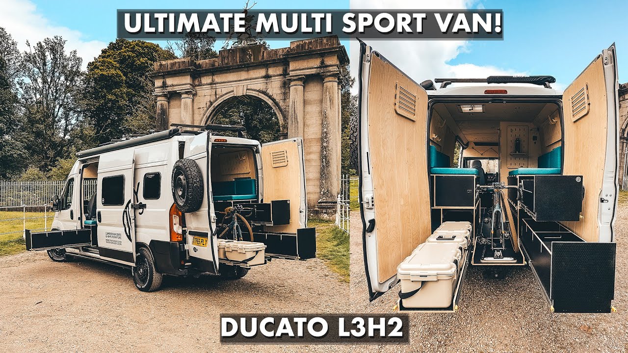 Ultimate multi sport van! 🤟 #ducato #vanlife