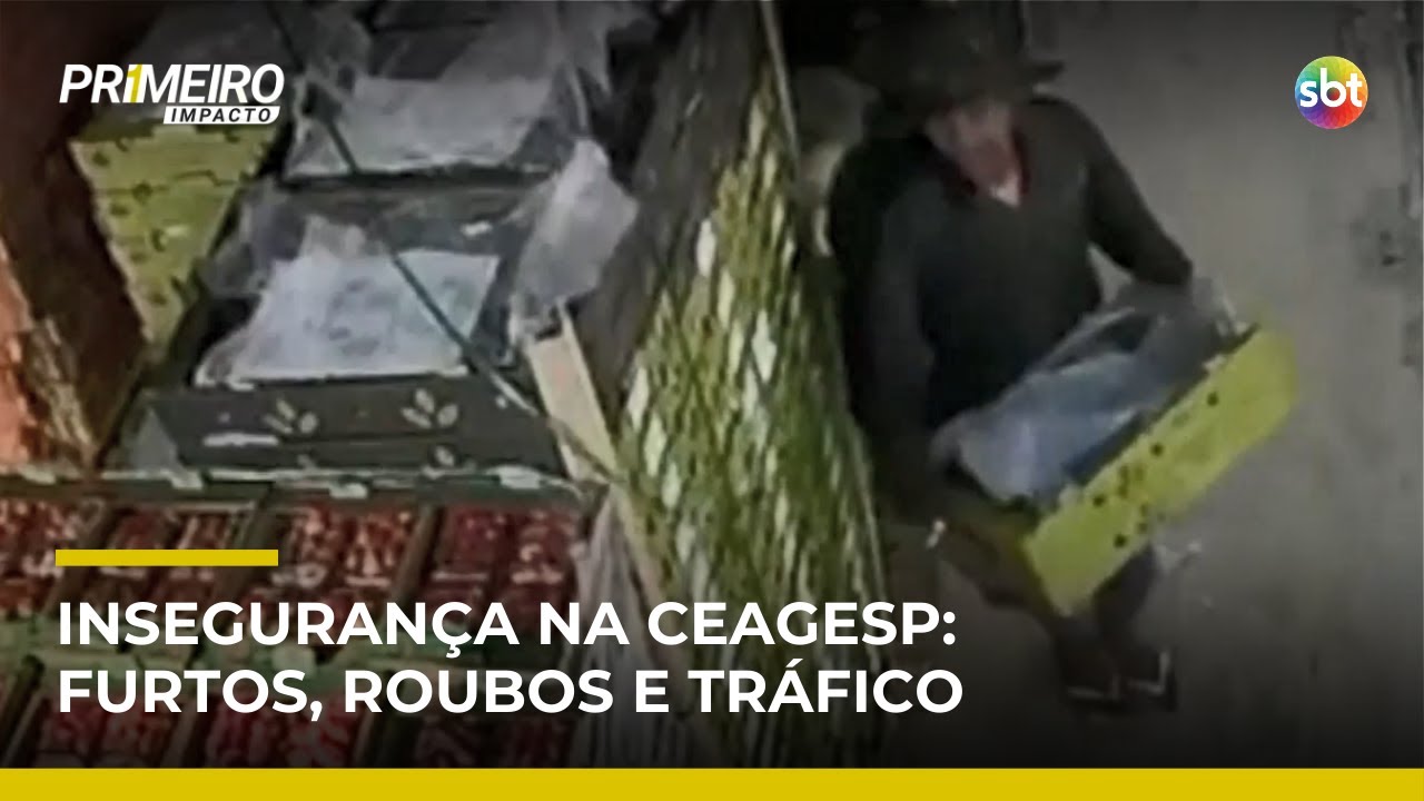 Insegurança na Ceagesp: comerciantes denunciam furtos, roubos e tráfico na região | #PrimeiroImpacto