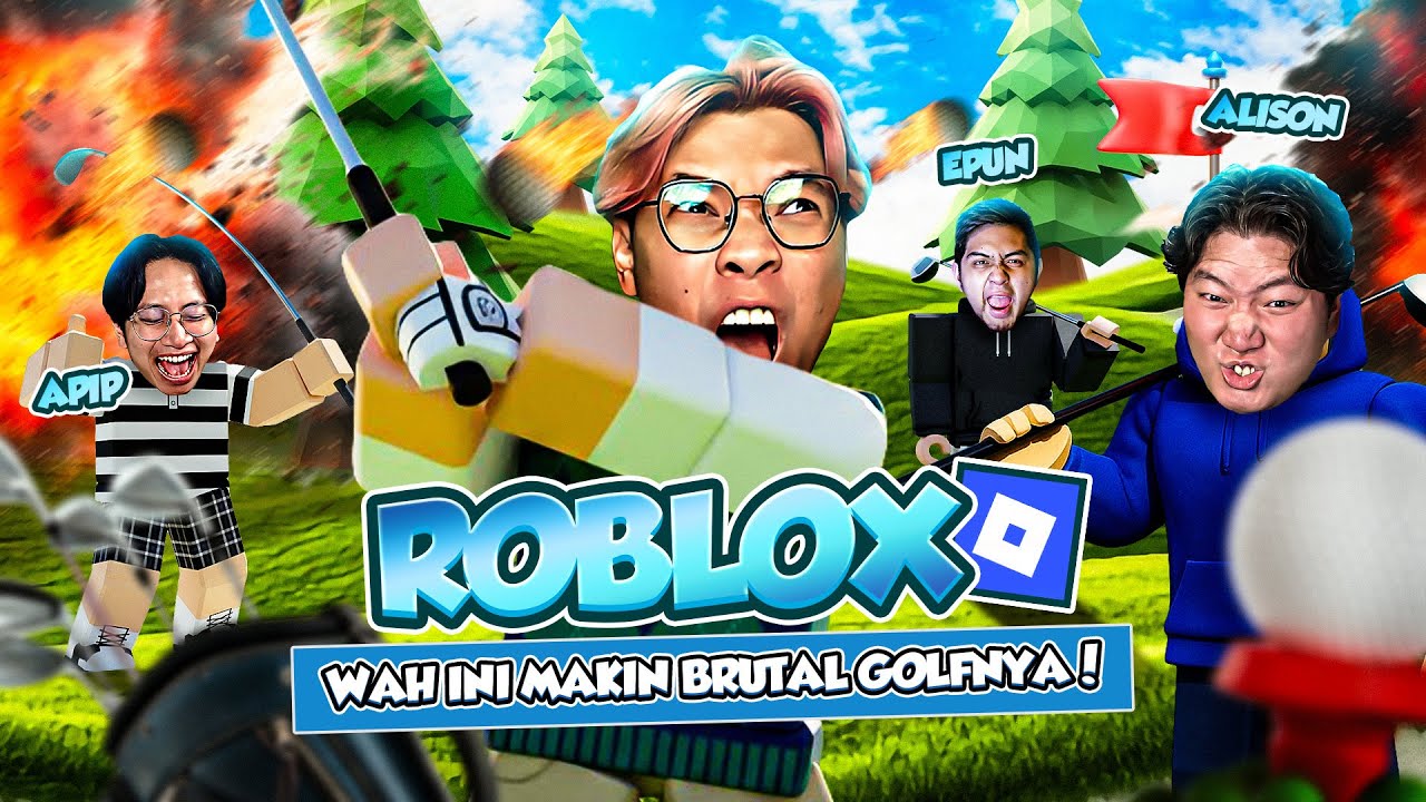 WAH INI MAKIN BRUTAL GOLFNYA! - Roblox Indonesia