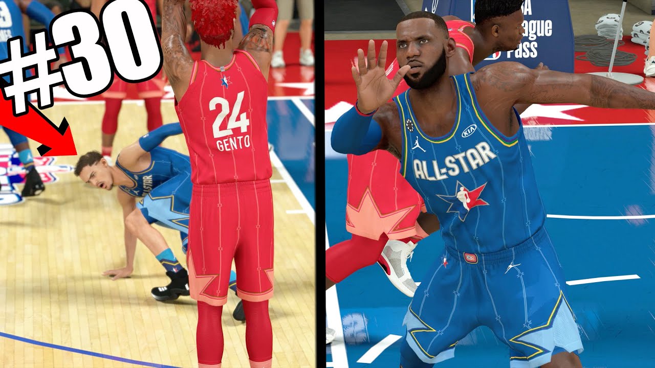 MOST INSANE ALL STAR GAME! I SNAPPED LEBRON JAMES ANKLES! 8x ANKLE BREAKERS NBA 2k21 MyCAREER Ep. 30