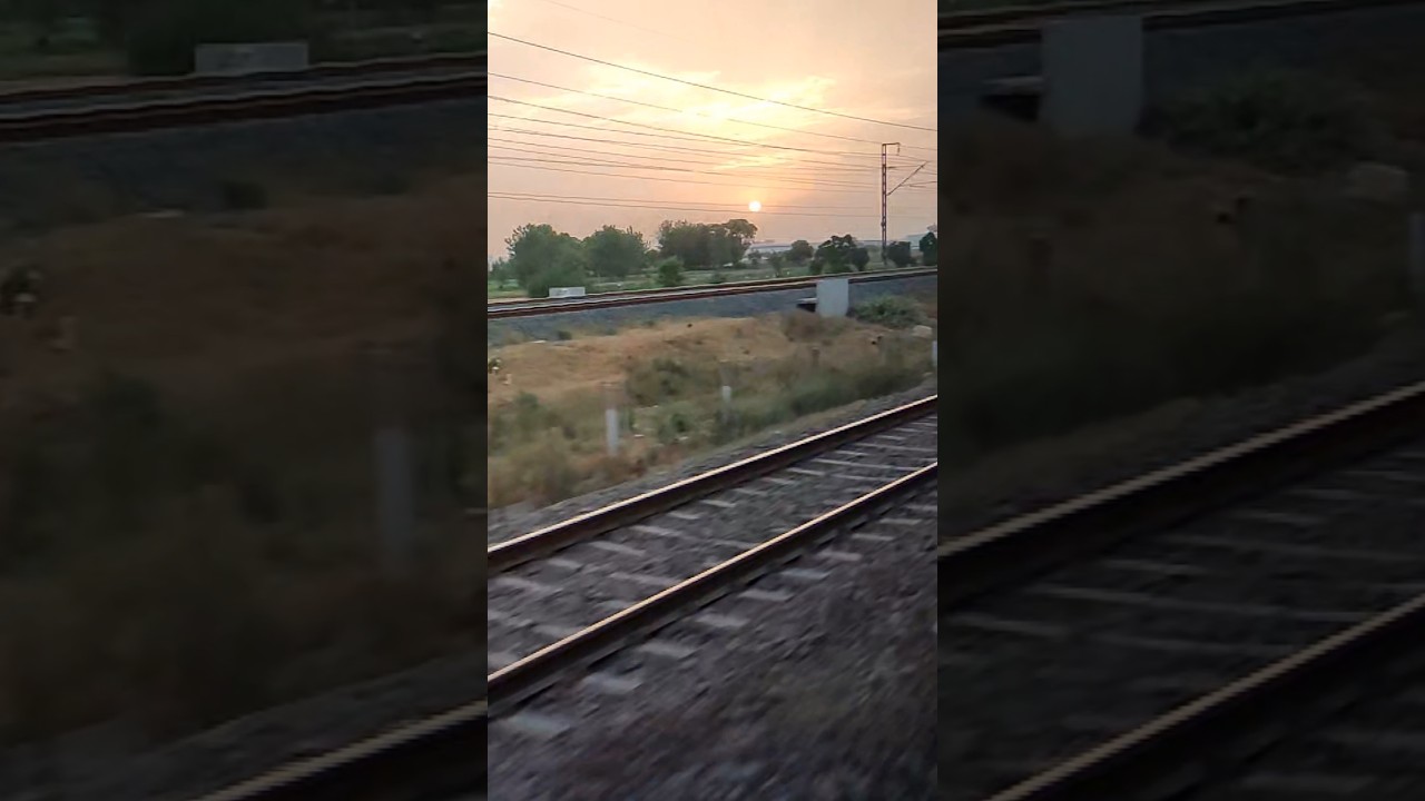 Chasing the Sunset: Train Ride Experience