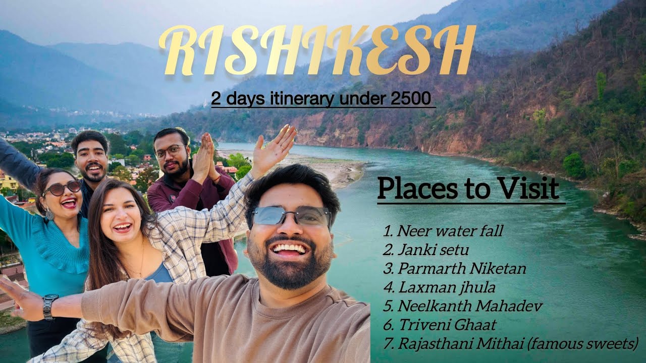 Rishikesh Full Tour Vlog | Top Places to Visit + Best Street Food in Rishikesh