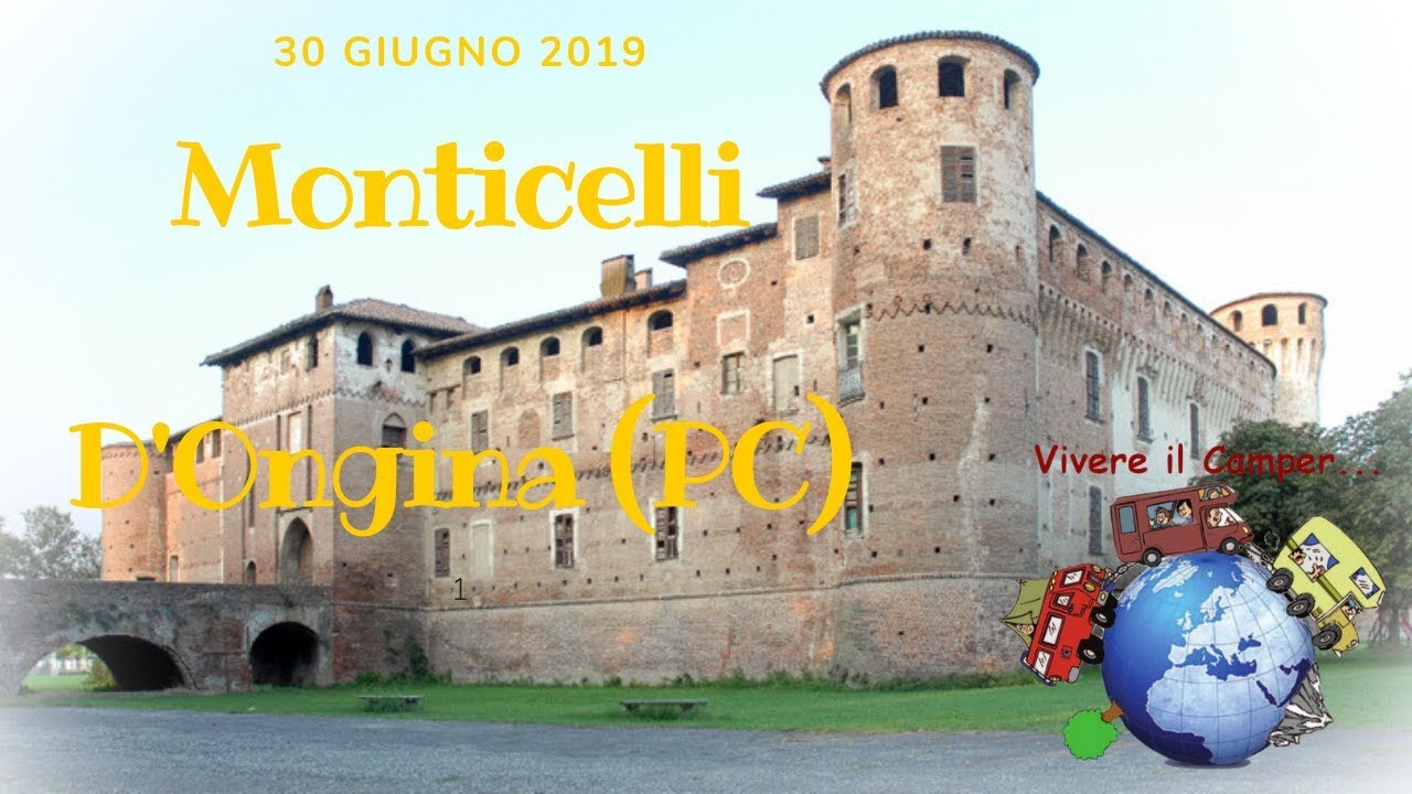 Monticelli D'Ongina (PC). Viaggio Estate 2019 in camper...