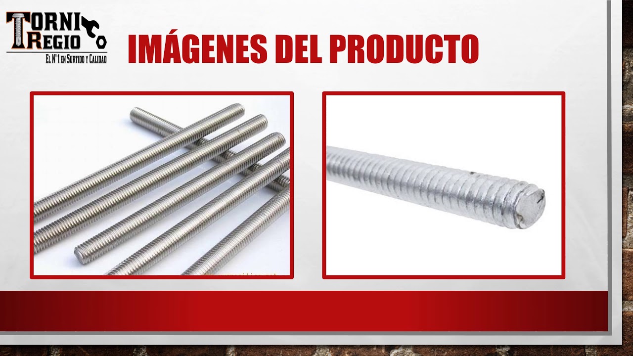 Varilla Roscada Acero Inox 3/8