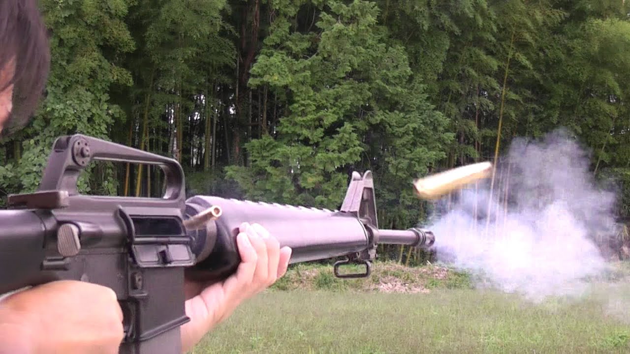 MGC M16A1(ABS) CP-BLK モデルガン ( 1983年製)　Japanese toy gun