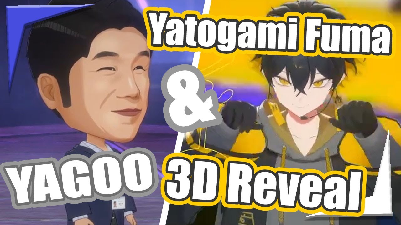 Yatogami Fuma & YAGOO 3D debut summary【Holostars EngSub】