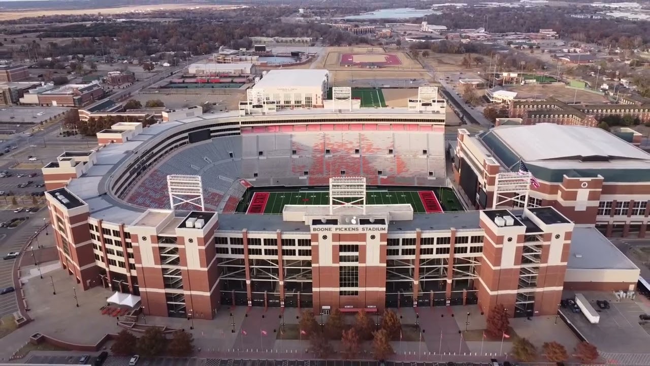 Oklahoma State University -  Stillwater, OK  Campus - OSU Cowboys - Drone Video - DJI Mini II