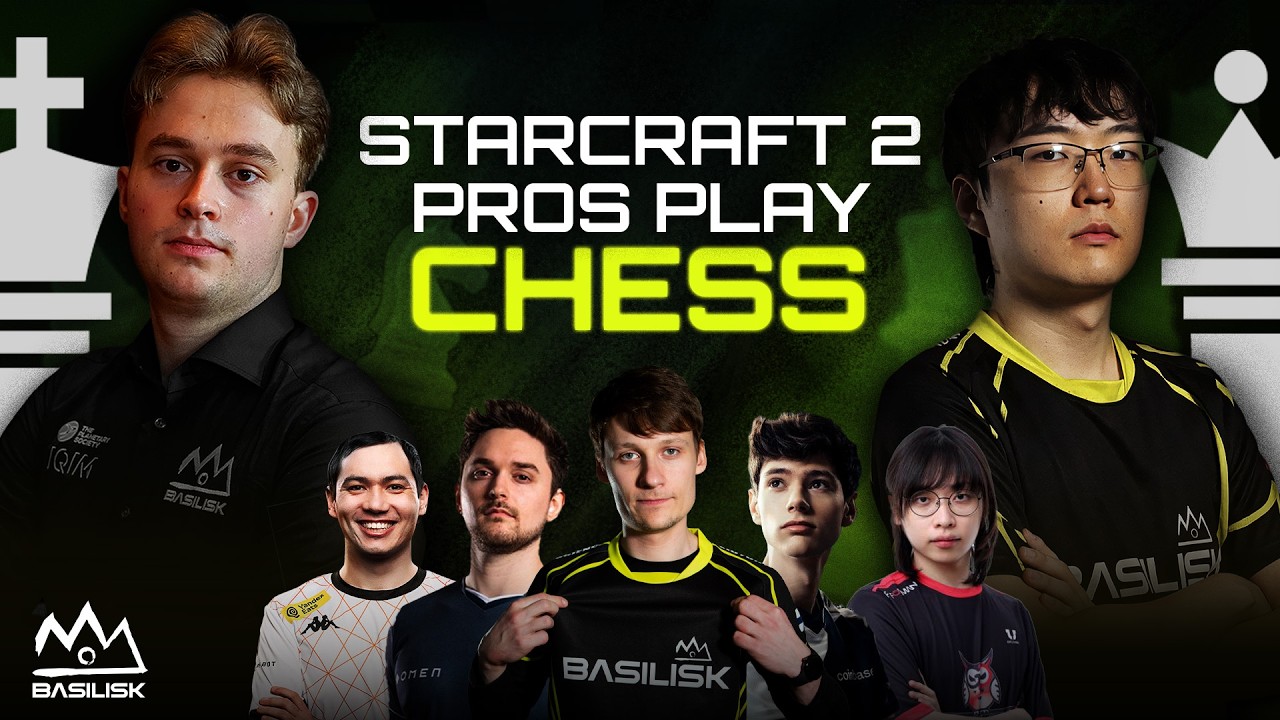 StarCraft 2 meets Chess! | Vincent Keymer, Serral, Clem, and more