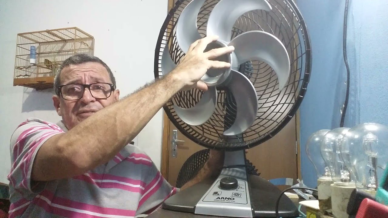O Pulo do Gato !  Como Consertar o Ventilador Rodando pro dois lado com o auxílio da mão