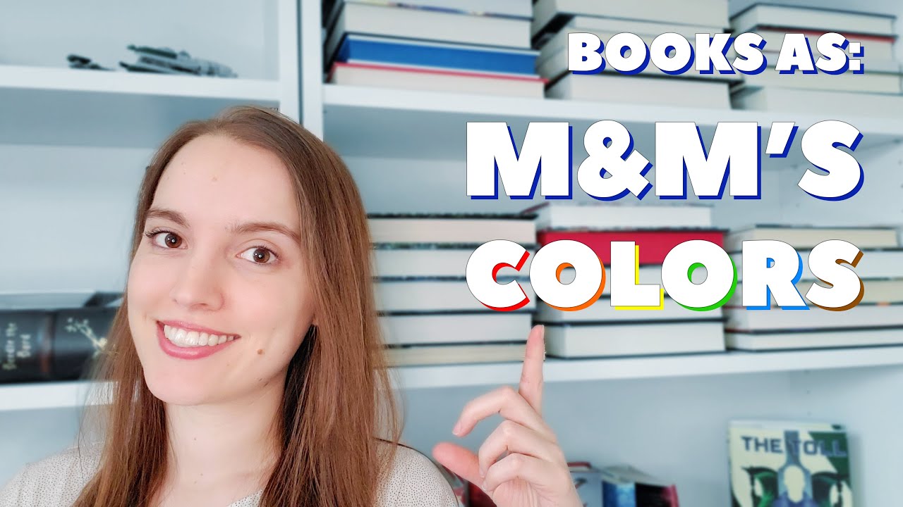 MY 2020 M&M'S TBR GAME: Assigning colors to books for my monthly challenge
