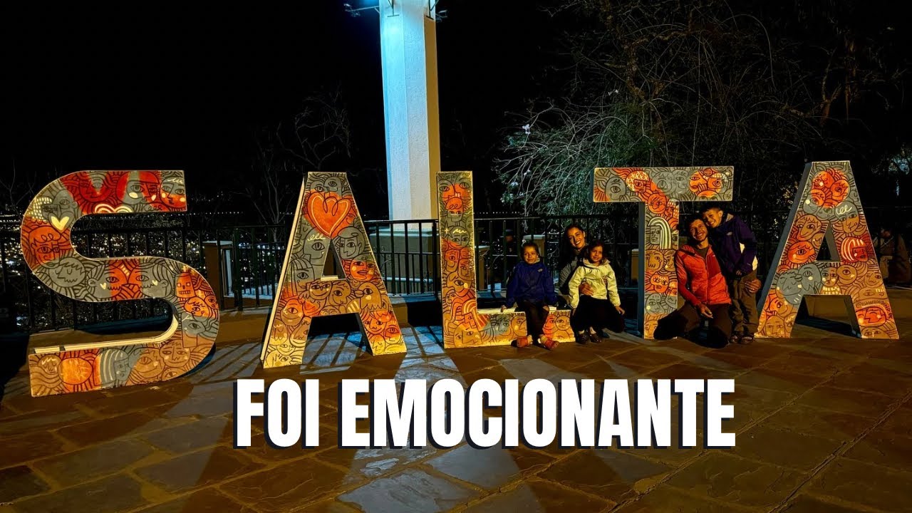 8º-Episódio FOI EMOCIONANTE chegamos junto com os peregrinos em SALTA ARGENTINA |VIAGEM DE BICICLETA