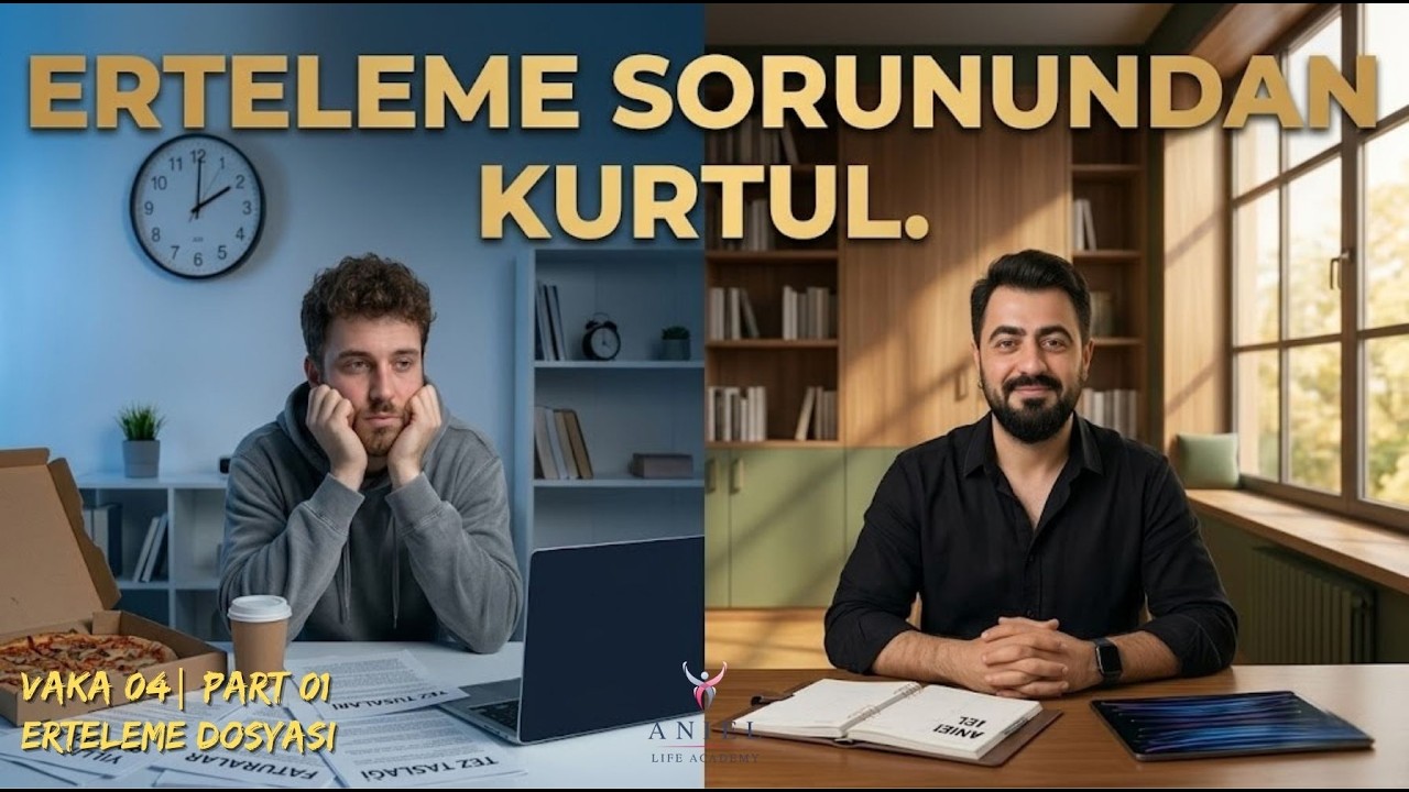Tembel Değilsin! Neden Sürekli Erteliyorsun? (Bilimsel Gerçek)