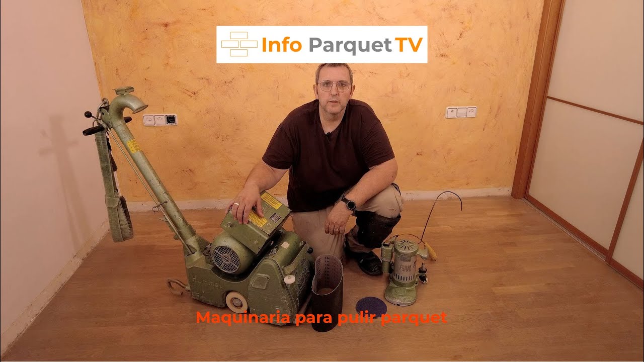 Maquinas para pulir parquet