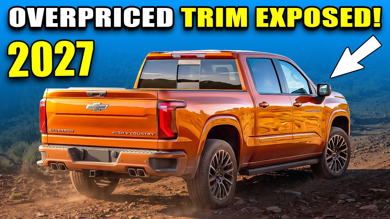 TT3 Все комплектации Chevrolet Silverado 2027 года: подробный разбор