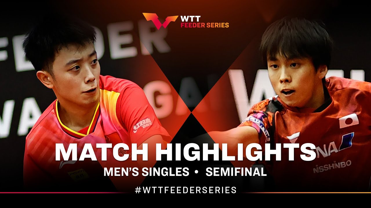 Chen Yuanyu vs Kazuki Hamada | MS-SF | WTT Feeder Vila Nova de Gaia 2024