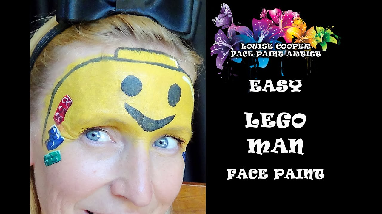 Lego Face Paint